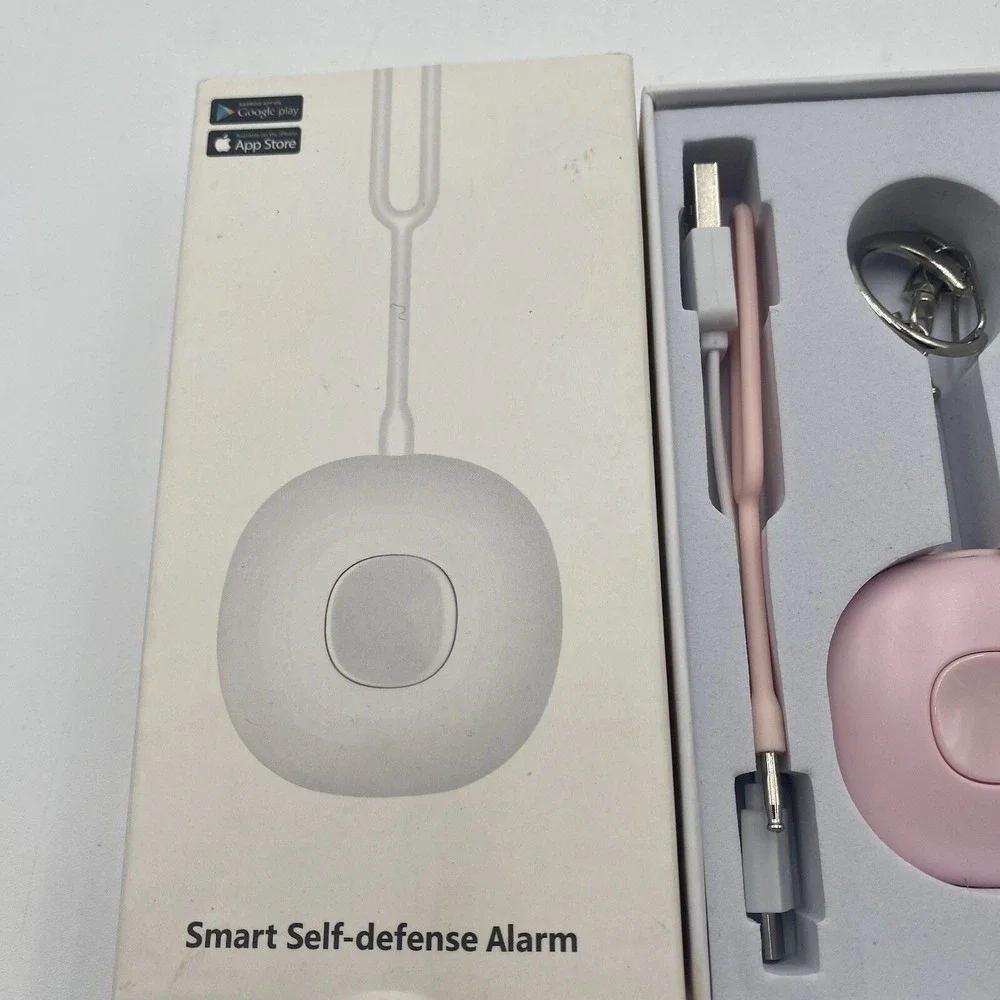 BBguarder Smart Self-defense Pendant Alarm Emergency Self Defense PINK